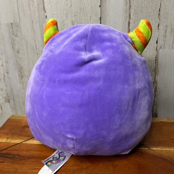 Squishmallow Marvin the Mallow Monster 8" Plush Toy Halloween Purple - Picture 3 of 6
